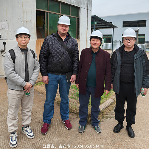 客户到公司生产基地